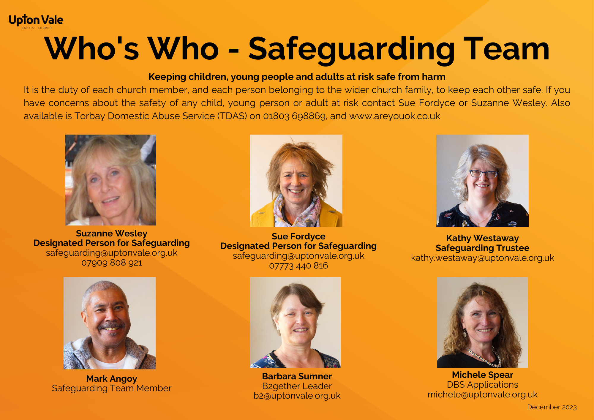 Safeguarding Team A3 poster De